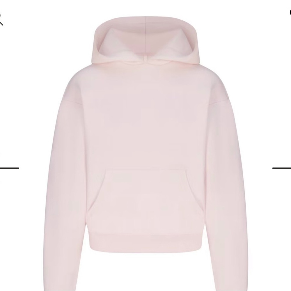 Skims Light Pink Hoodie